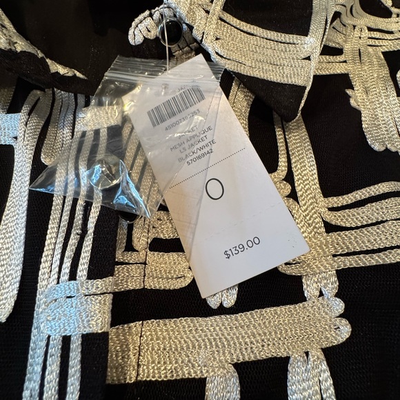 Chico’s Women’s Jacket, Black & White, Size 4 or XS, Multi-Seasonal, Lined, NWT - Picture 10 of 10